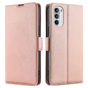 For Motorola Moto G52 4G/G82 5G Wallet Full Protection Mobile Phone Case Two Clasp Cover with Stand
