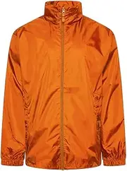 i-Smalls Men's Water Proof Rain Coat Hidden Adjustable Hood Packable Lightweight Multiple Colours