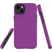 For iPhone 14 Plus Case Tough Protective Cover, Purple