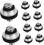 Zerodeko 10pcs Mini Computer Screws for Hard Drive Vibration Dampening Repair Screws Easy Install Fastening Computer Accessories
