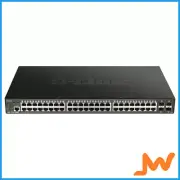 D-Link DGS-1250-52XMP 52-Port 10-Gigabit Smart Managed PoE Switch