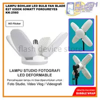 在飛比找蝦皮購物優惠-Led 燈泡風扇葉片 E27 6500K 60WATT FO