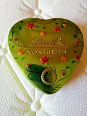 Lindt Herz Blechdose leer wie neu