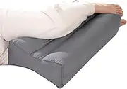 HOMBYS Knee Pillow for Side Sleepers with Groove, Down Alternative Between Leg Pillow for Sleeping,Under Knee Pillow for Sleeping on Back,Spine Alignment, Lower Back Pain Relief, Machine Washable