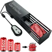 Electric Can Crusher for Recycling 12oz/16oz Cans, Can Crusher Electric, Counter