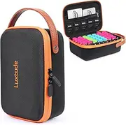 Luxtude USB Flash Drive Case, 49 Slots USB Drive Case, Portable Thumb Drive Case, Hard USB Organizer Case, USB Holder for Samsung,for Sandisk, for USB Memory Stick, Medium(Case Only)