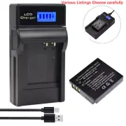 (2) Battery / LCD USB Charger for Kodak LB-080 & PIXPRO SP360 PIXPRO SP360 4K