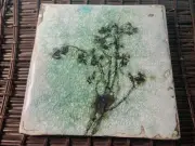 Nice Decorative Tile Flower Sprig