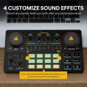 Podcast Equipment Bundle Kit Microphone Audio Sound Interface Recording Studio