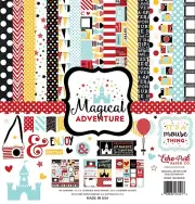 Echo Park MAGICAL ADVENTURE 12x12 Collection Kit Scrapbook Disney Theme Park