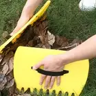 1Pair Leaf Scoop Garden Lawn Leaves Hand Rake Scoop Gardening Grass Grabber Tool