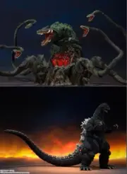 Monsterarts Godzilla 1989 Biollante 2 pieces