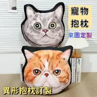 在飛比找蝦皮購物優惠-寵物抱枕 來圖訂製 異形抱枕 寵物枕頭 可愛抱枕 貓咪玩偶 