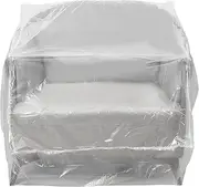 JDFHFGB Plastic Furniture Covers for Moving Storage,Extra Large Chair Couch Covers Protectors,Waterproof Dust-Proof Recliner Cover Clear Moving Bags（34" x 42" x 65"）