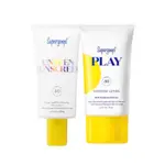 【限時出清】SUPERGOOP SPF50 防水達80分鐘 輕感無油敏感肌 葡聚糖長效保濕 防曬乳 隔離霜 運動適用