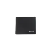 [Kiton] Kiton-Black Calf Leather Wallet-Uomo OS OS