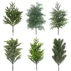 Christmas Tree Artificial Pine Branch Green Lifelike Greeney Plant Christmas