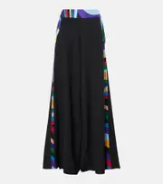 [Pucci] Pucci Iride cady palazzo pants AU 8 multicoloured