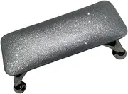OIIBWQ Nail Art Hand Rest Support Pillow Manicure Footstool 40x15x12cm Nail Salon Accessory, Silvery