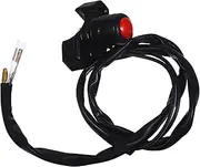 GARVALON Motorcycle Handlebar Modification Parts Aluminum PVC Switch for Start/Stop//Horn