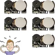 Annoyatron Random Noise Maker, Cricket NoiseMaker Prank New NoiseWar, Prank NoiseMaker for Party, Mini Annoying NoisesMakers, PrankToys, Funny Toys, Tricky Toy (5pcs,Black)