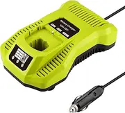P117 Car Quick Charger for Ryobi Battery 12V-18V, Compatible with One+ Lithium NiCad NiMh Battery P108 P189 P197 P103 P190 PBP002 PBP005