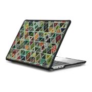 MacBook Pro 14-inch (M1 - M4) Impact Case sun bear geo mint macbook