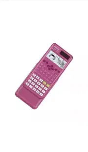 Casio 2nd Edition 16-Digit Solar Powered Scientific Calculator Pink