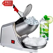Cobuy Shaved Ice Machines - Electric Ice Crusher Shaver, Stainless Steel Snow Co