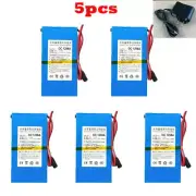 5PACK DC 12V 9800mAh Rechargeable Portable Li-ion Battery Pack DC 1298A For CCTV