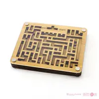 在飛比找樂天市場購物網優惠-迷宮球 雙面迷宮兩層 Double Maze木質益智玩具3D