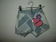 Girls Zana Di patchwork shorts Denim