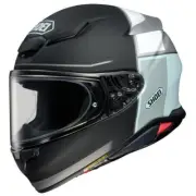 Shoei RF-1400 Yonder Helmet Black/Light Blue XXL 0101-2202-08