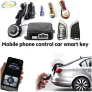 Car Keyless Entry Engine Start Alarm System Push Button APP Remote Starter Stop (for: Subaru)