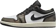 Air Jordan 1 Low SE Men's Shoes, Black/White Onyx-white-sail, 10.5 US