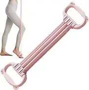 Adjustable Chest Expander,6 Tubes Arm and Chest Muscle Trainer - Multi-Functional Fitness Tensioner, Anti-Slip Arm Strength Trainer for Home Gym, Shoulder Back Upper Body Exercise