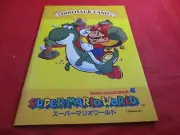 Dinosaur Land Super Mario World Nintendo Super Famicom Bandai Notebook Yoshi