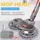 Electric Motorised Mop Head for Dyson V7 V8 V10 V11 V15 Vacuum Cleaners 12 Pads