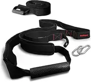 THEFITGUY Sled Pulling Handle Straps – Padded Arm & Shoulder Support | Full-Body Resistance Training for Football, Speed, and Power Workouts | 2 Straps + 2 Hooks Included
