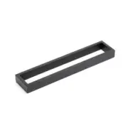Montangna Stainless Steel Hand Towel Rail Wide Matte Black