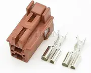 2-pin 6098-0230 Automatic Mother Cable Harness unsealed Connector DJ7021K-6.3-21(1 x Female)