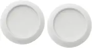 UPKOCH 2pcs Wall Protector Safe Gate Wall Cups Wall Cups Folding Beach Chair Pad Bumpers Bumper Guard Gate Pad Child Telescopic Rod White App The Fence