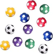 Kisangel Table Football Ball Accessories 6pcs Mini Replacement Foosballs for Indoor Games