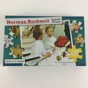 Norman Rockwell Jigsaw Puzzle 500 Piece First Trip To Beauty Shop 1972 Sealed