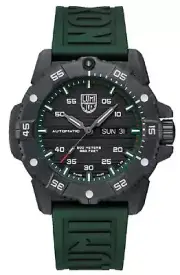 Men's Luminox Carbon SEAL Automatic Swiss Made Dive Watch 3877