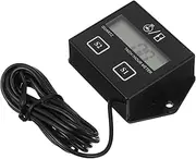 Anneome Motorbike Timer Digital Meter Timer Hour Accumulator Engine Motors Accessory for Tachometer
