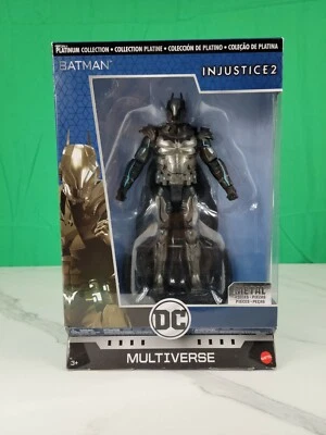 DC Comics Multiverse * Injustice 2 Batman Figure " DIE CAST METAL "