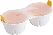 Microwave Egg Steamer Pot – Fast Cooking Device, Handy Boiler Tray, Lightweight Cooker Cup | Setup Ensures Even Heating Results, Design Supports Daily Meals for Dorm Rooms, Families,