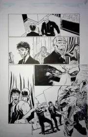 COMIC TYRESE GIBSON'S MAYHEM! ORIGINAL ART BY TONE RODRIGUEZ #1 PG 3 IMAGE