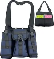 Small Tool Pouch - Tool Belt Pouch Small | Small Electrician Tool Pouch, Multifunctional Tool Shoulder Bag | Car Organization and Storage, Tool Carrier Chest Bag for Outdoor Indoor